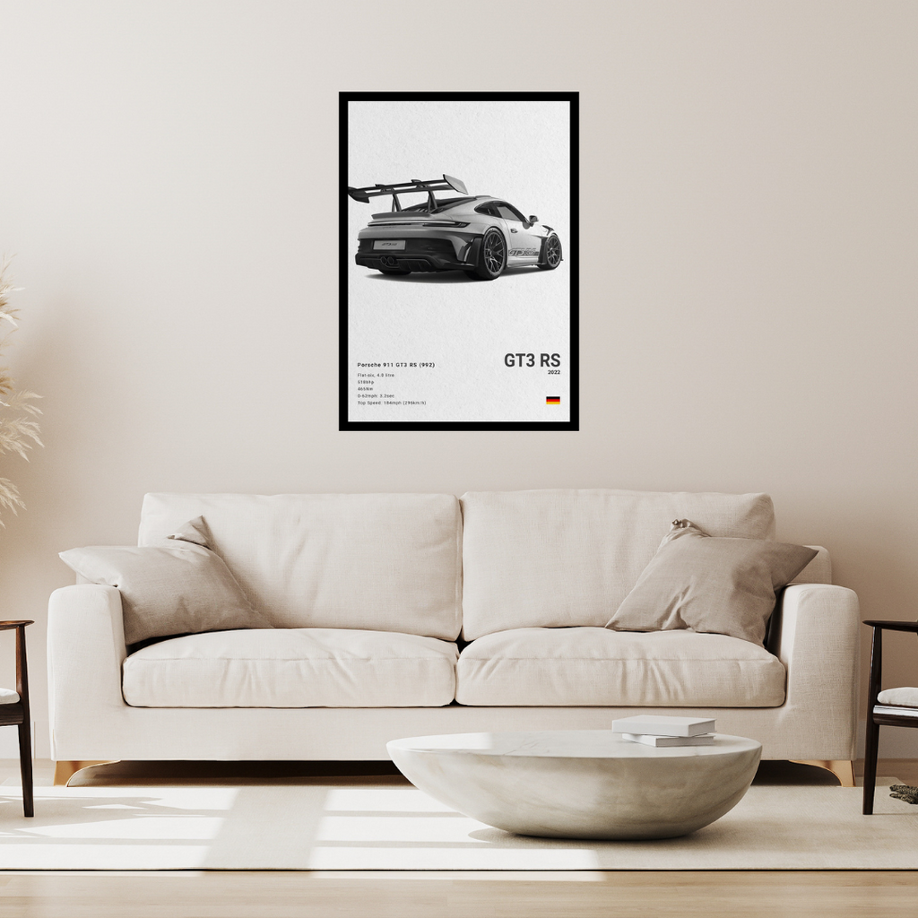 Porsche GT3RS Poster