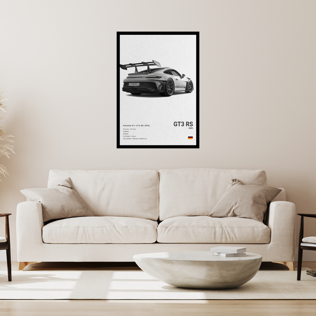 Porsche GT3RS Poster